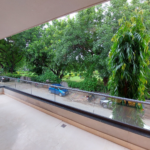 Park facing home in Vasant Vihar